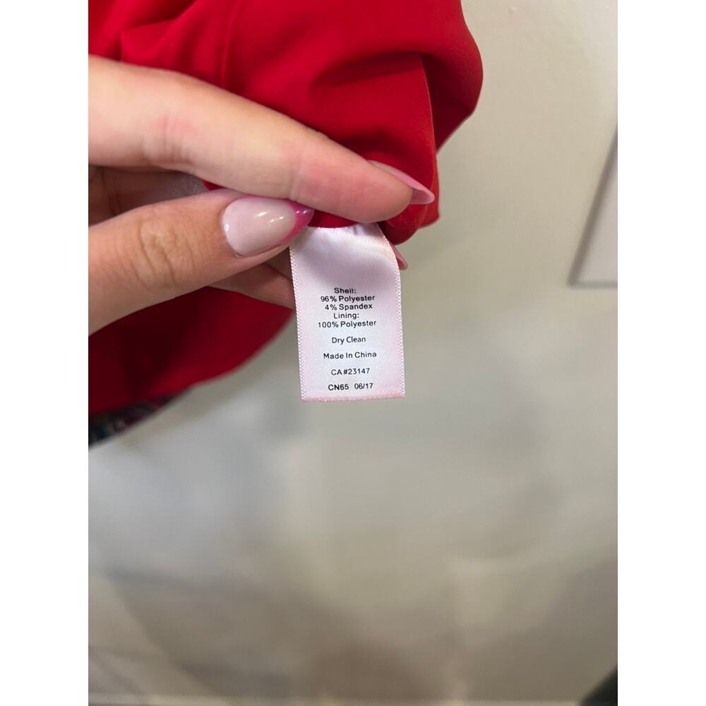 Talbots Paisley Skirt Petite 6 Boho Button Front Mini Skirt Fall Outfit Chic - Picture 5 of 5